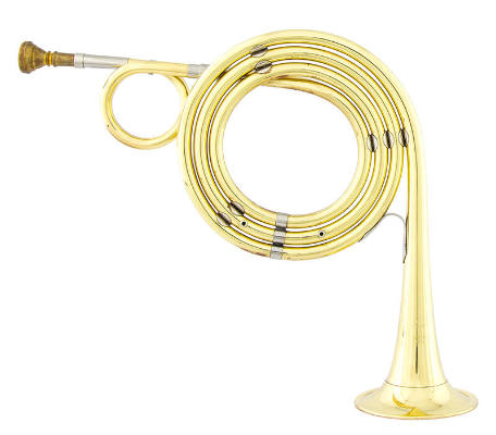 Coiled trumpet (reproduction)