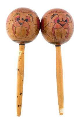 Rattles, set of two (2)
