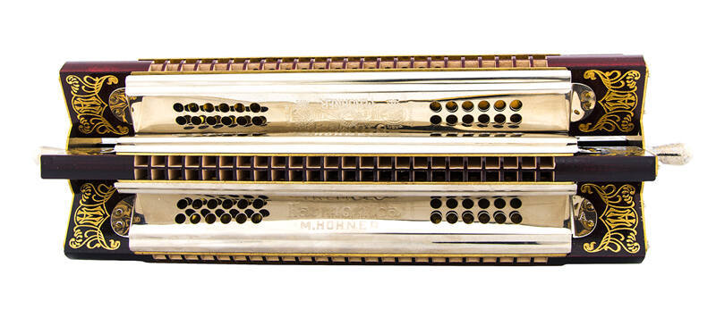 Tremolo paddlewheel harmonica