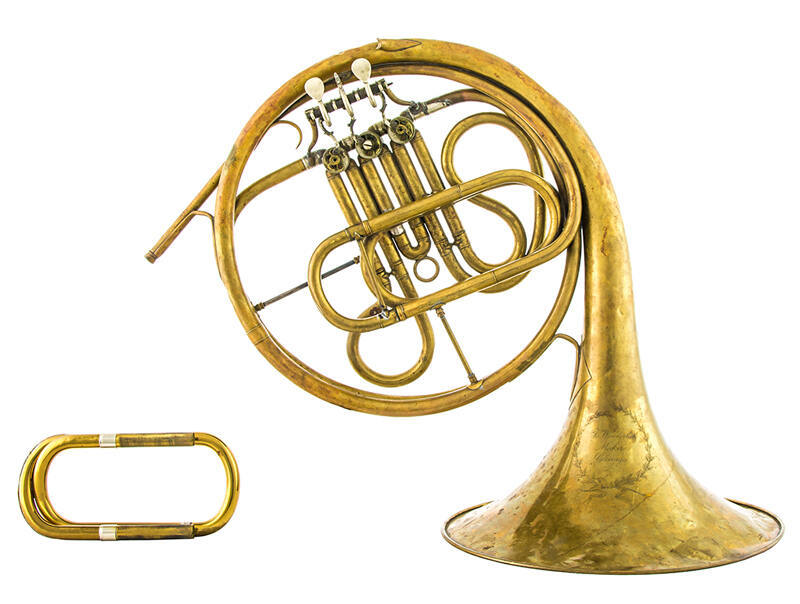 Single horn, F, high pitch