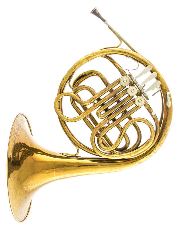 Single horn, E-flat