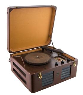 Radio phonograph
