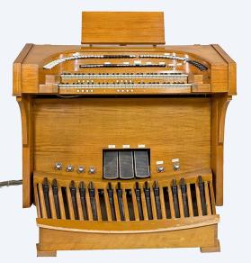 Electric church organ