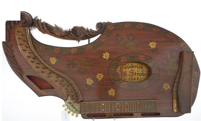 Reform harp zither