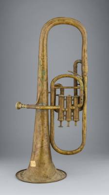 Alto horn, bell up, E-flat, high pitch