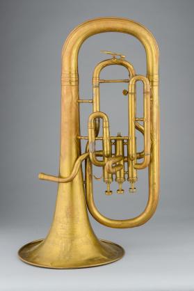 Alto horn, bell up,  E-flat, low pitch