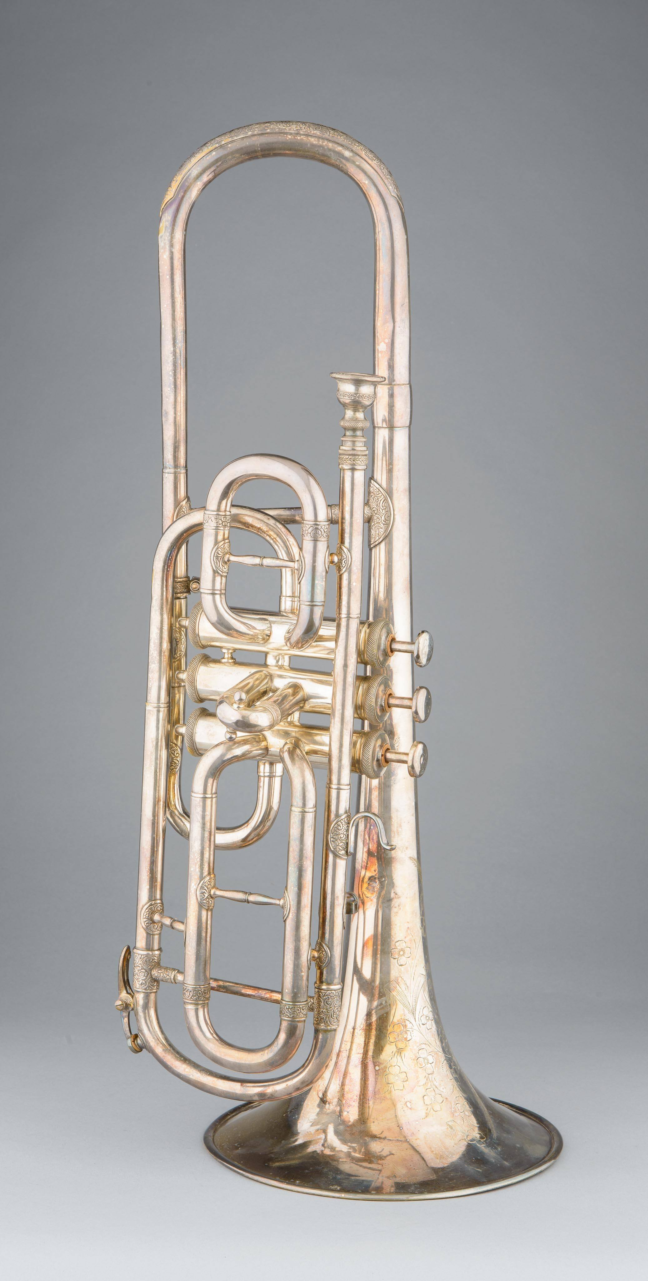 Alto horn, bell front, E-flat, high pitch