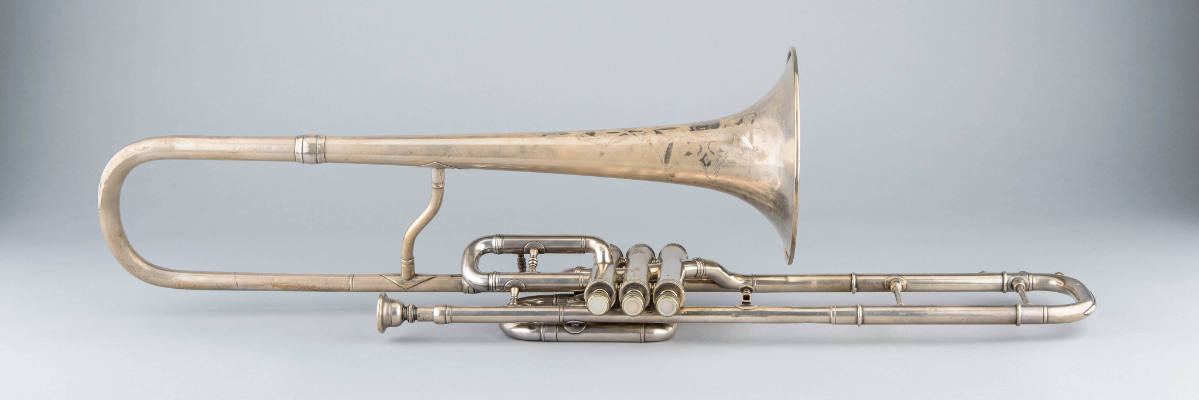 Alto horn, trombone model, E-flat, high pitch