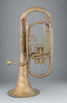 Tenor horn, B-flat, high pitch / low pitch