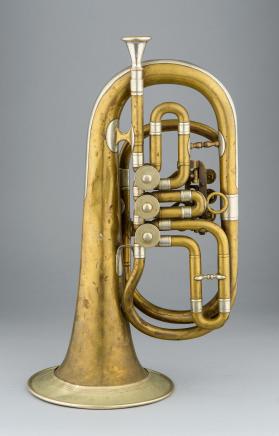 Alto horn, bell front, F, high pitch