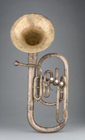 Alto horn, bell front, E-flat, low pitch