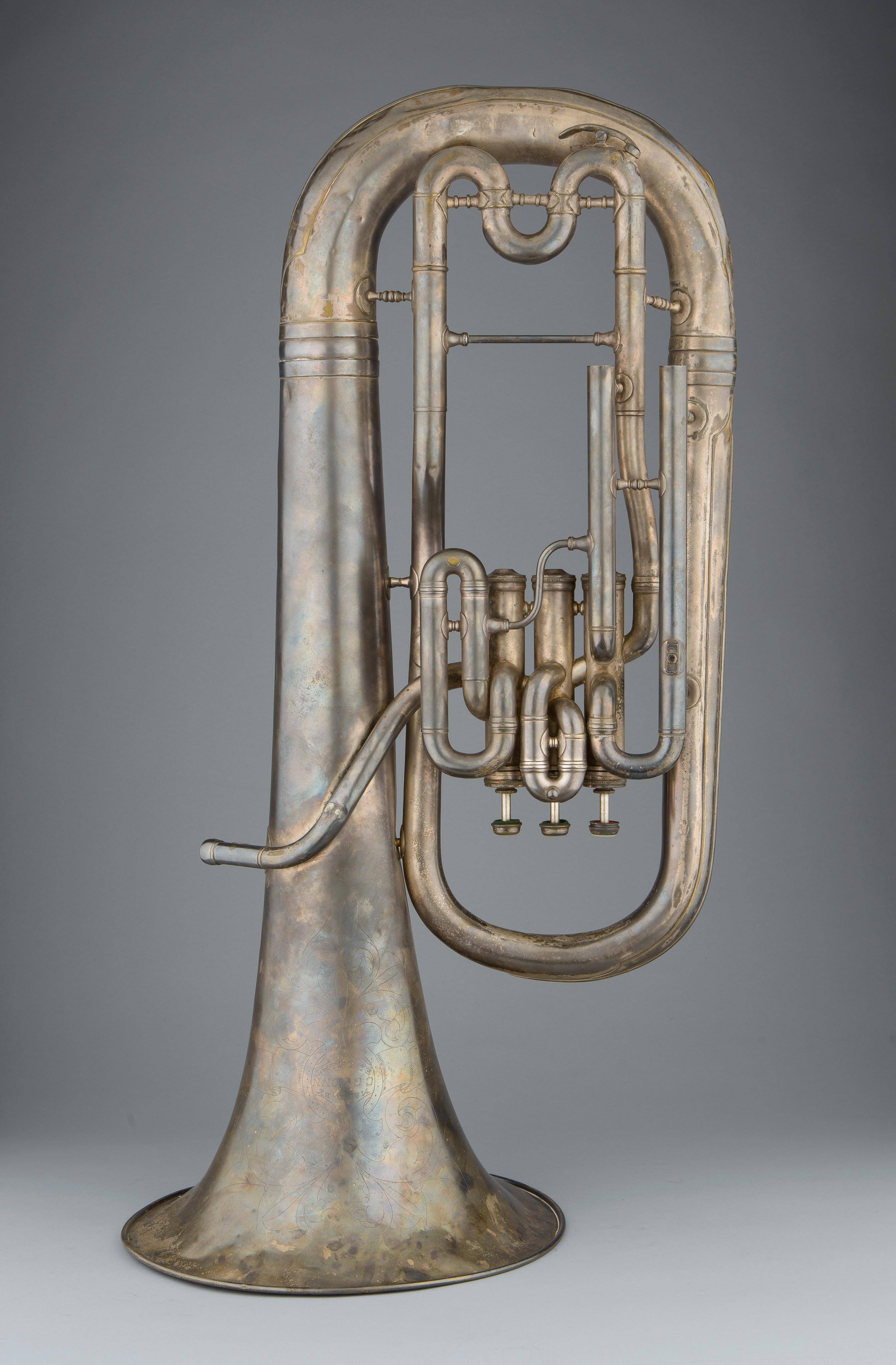 Baritone horn, B-flat, high pitch