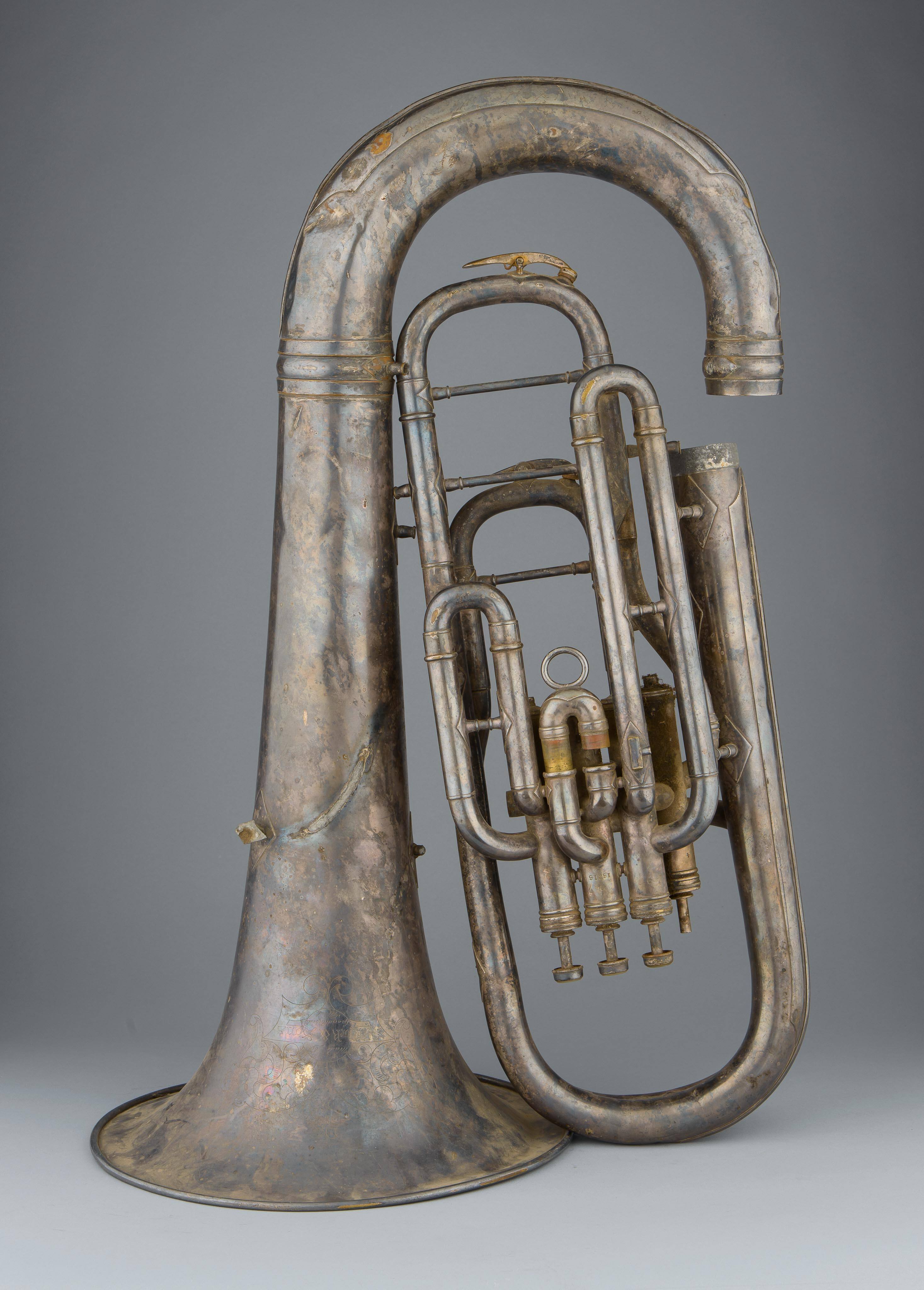 Baritone horn, B-flat, low pitch