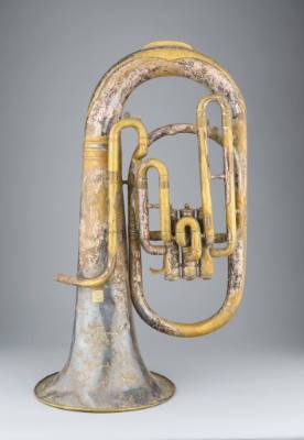 Baritone horn, B-flat, high pitch / low pitch