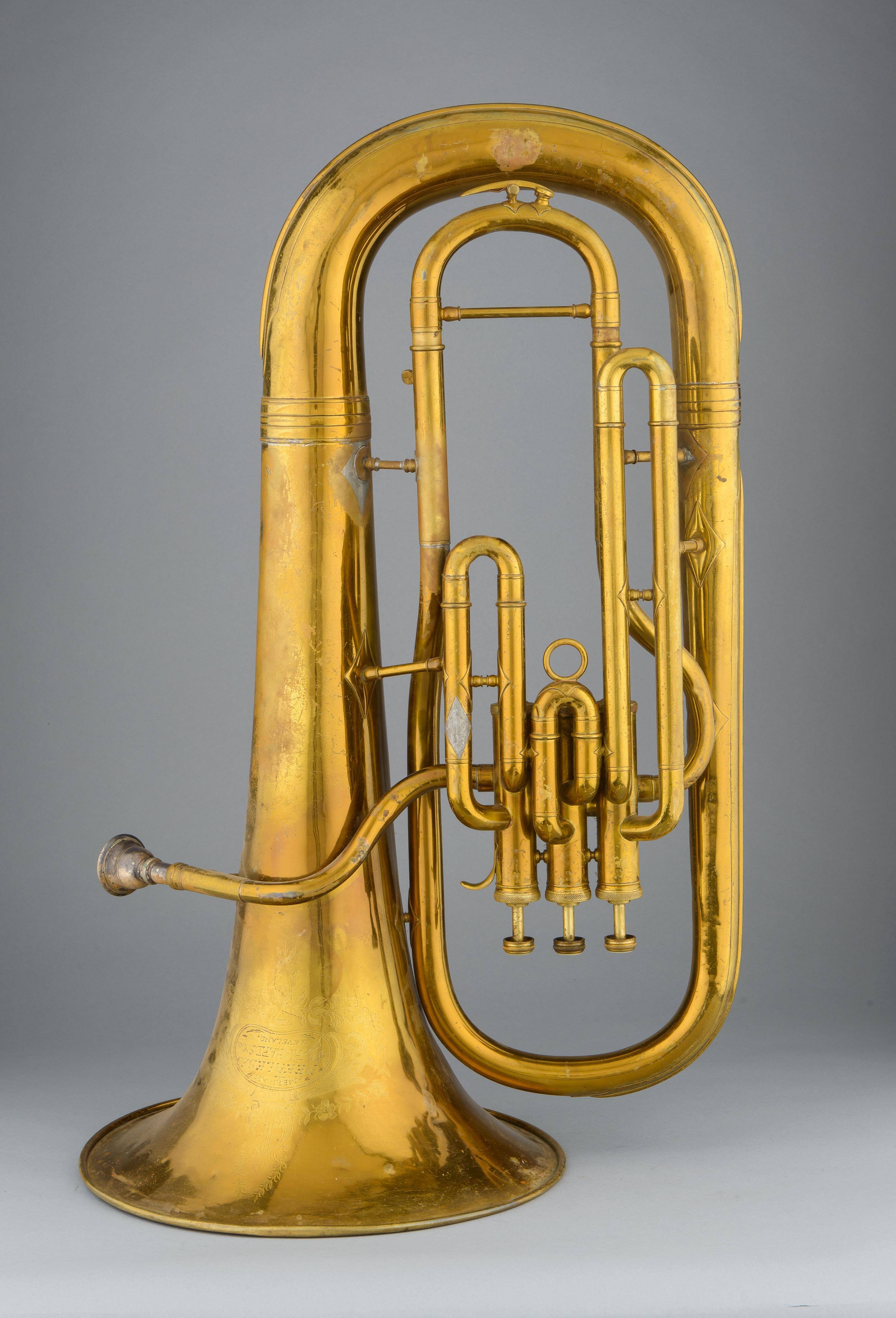 Baritone horn, B-flat, high pitch