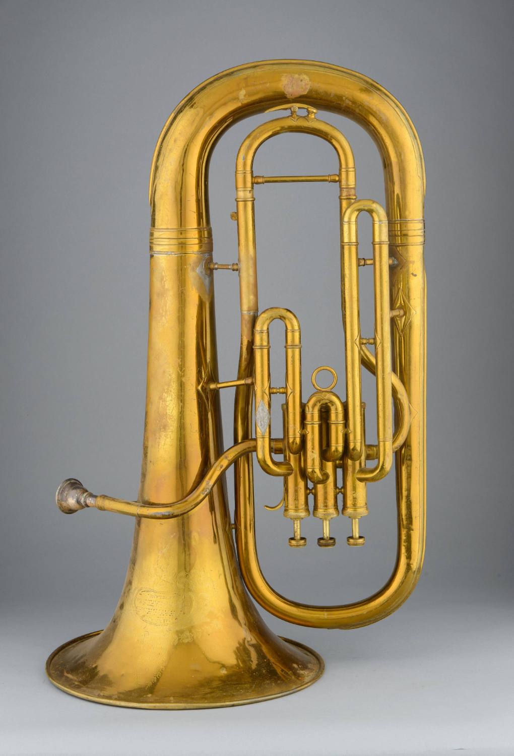 Baritone horn, B-flat, high pitch