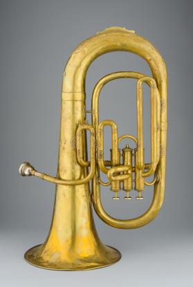 Baritone horn, B-flat, high pitch