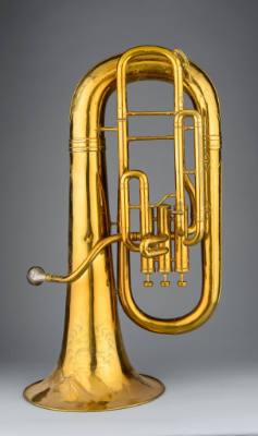 Baritone horn, B-flat, low pitch