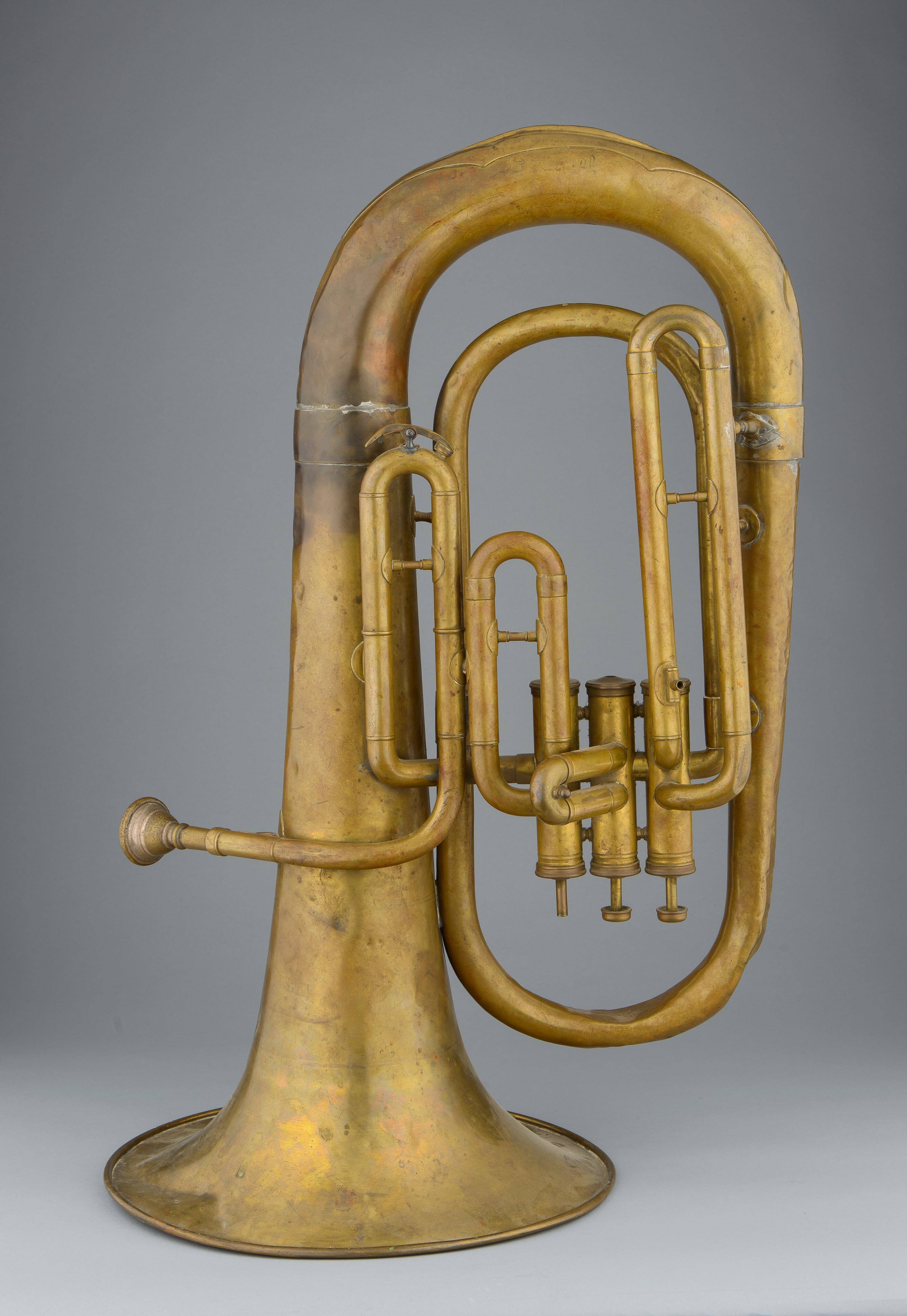 Baritone horn, B-flat, low pitch