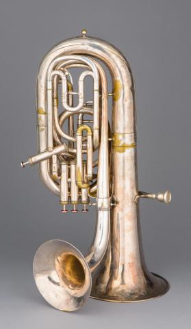 Double-bell euphonium, B-flat, high pitch / low pitch