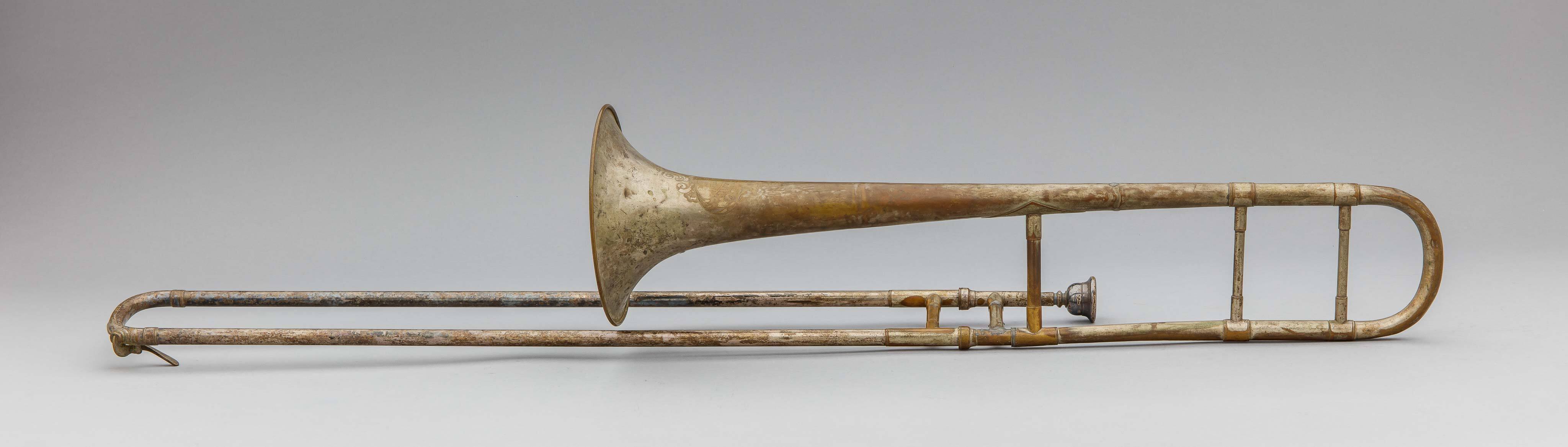 Tenor trombone, B-flat, high pitch / low pitch