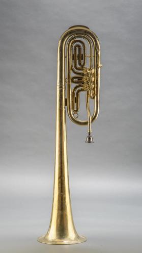 Over-the-shoulder tenor horn, B-flat