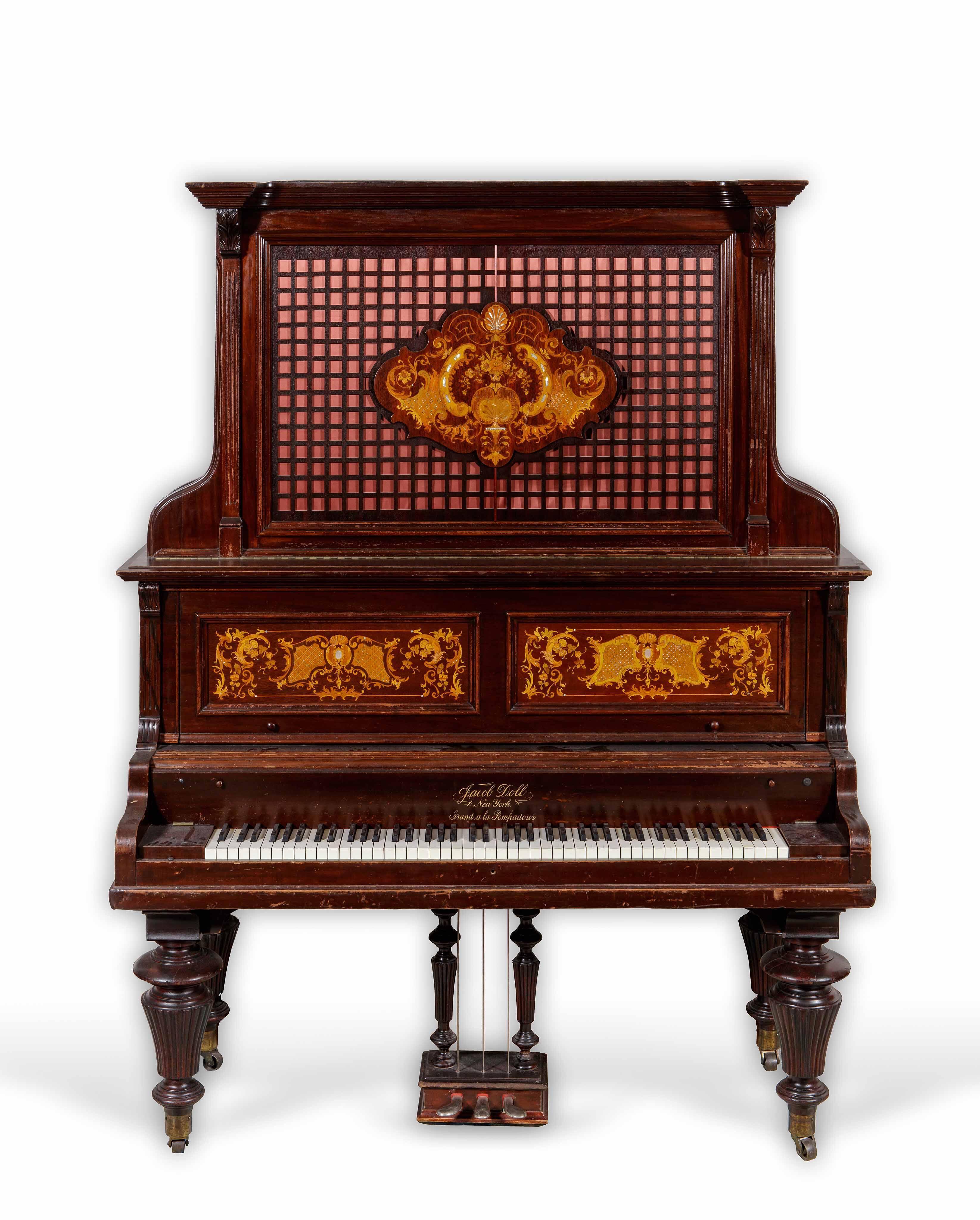 Upright piano