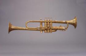 Trumpet with two bells, B-flat