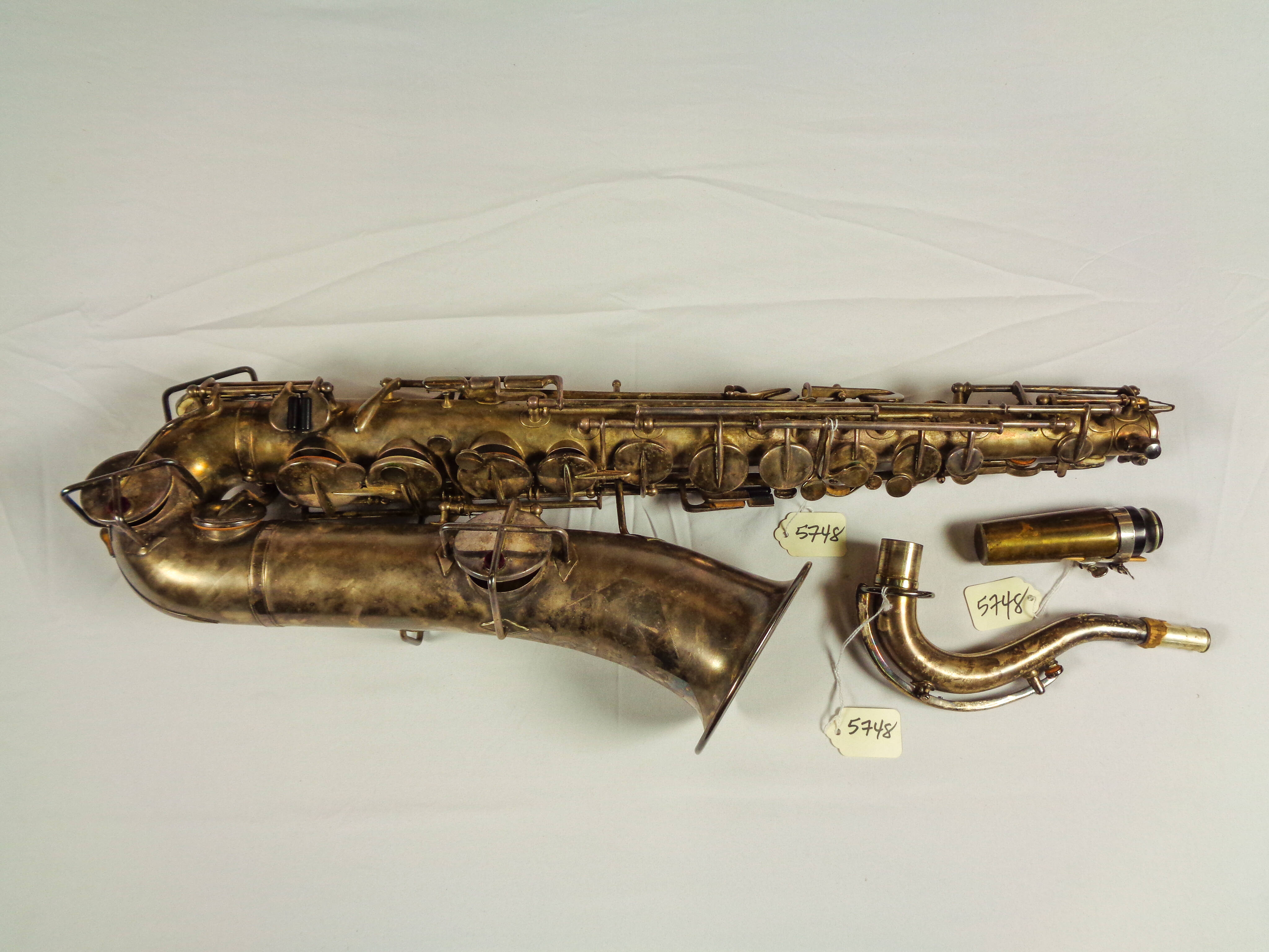 C-melody tenor saxophone, low pitch