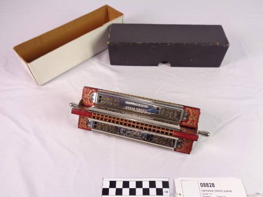 Tremolo quartet harmonica, G, C, F, D