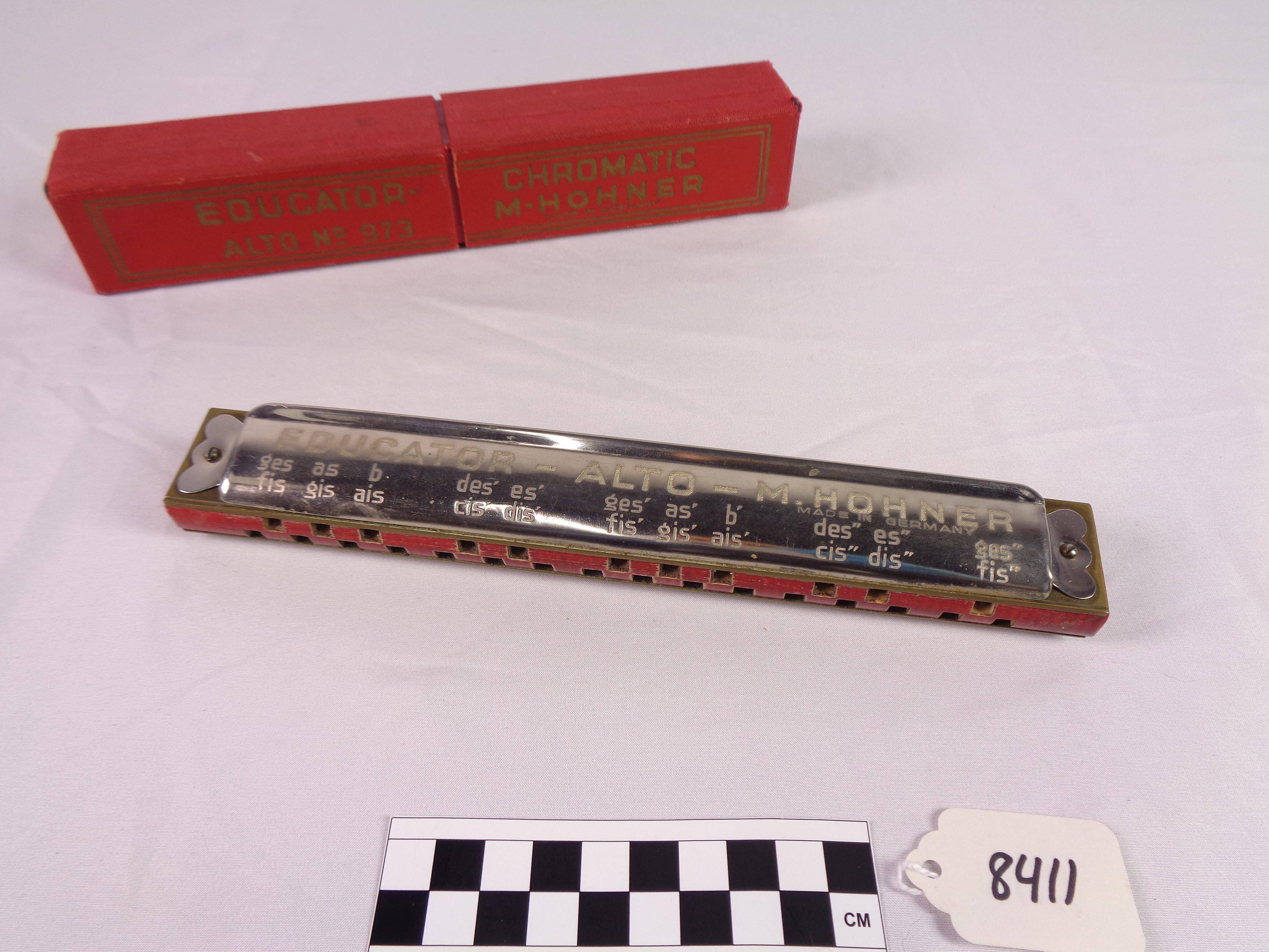 Alto chromatic harmonica, G-sharp