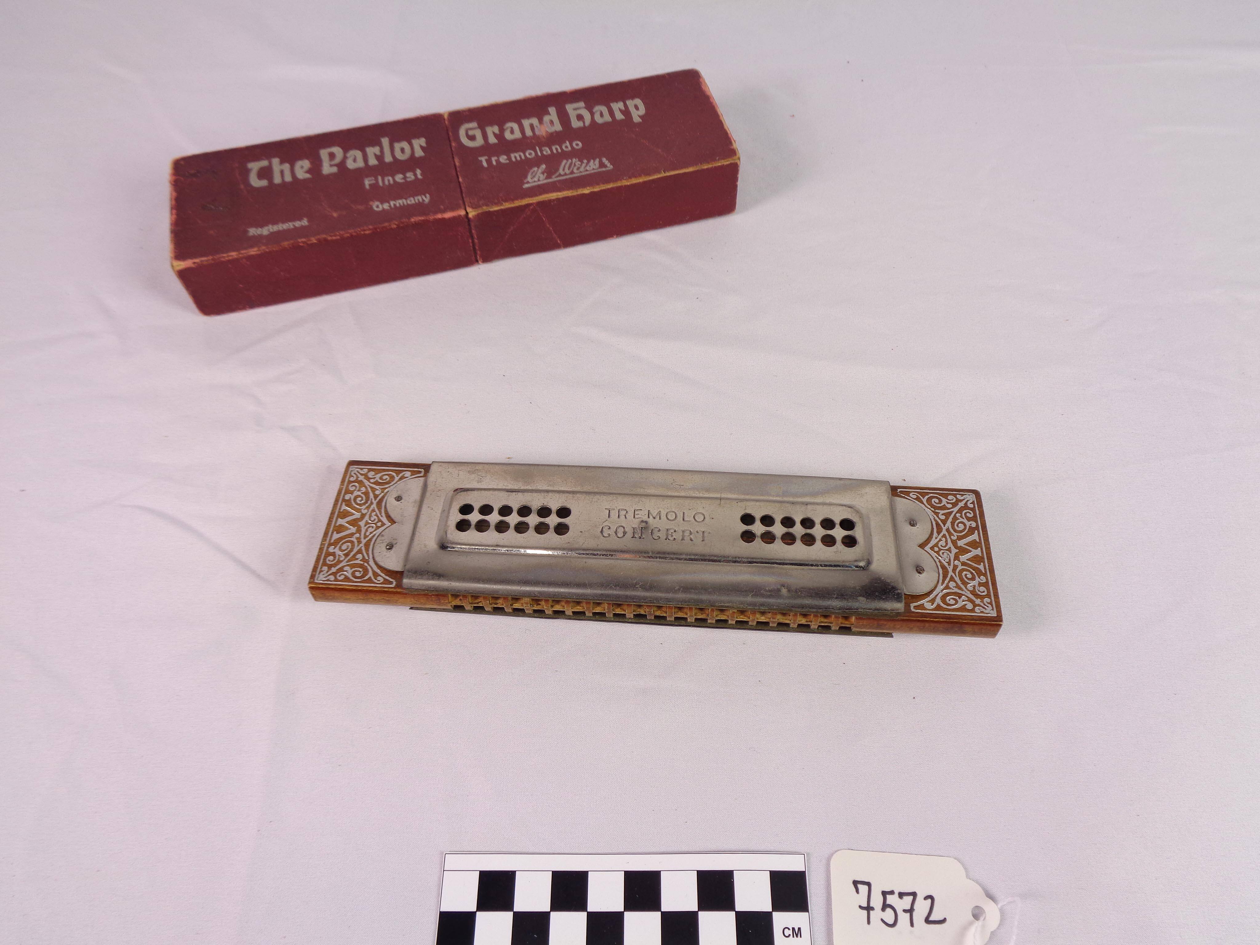 Double harmonica, C, G