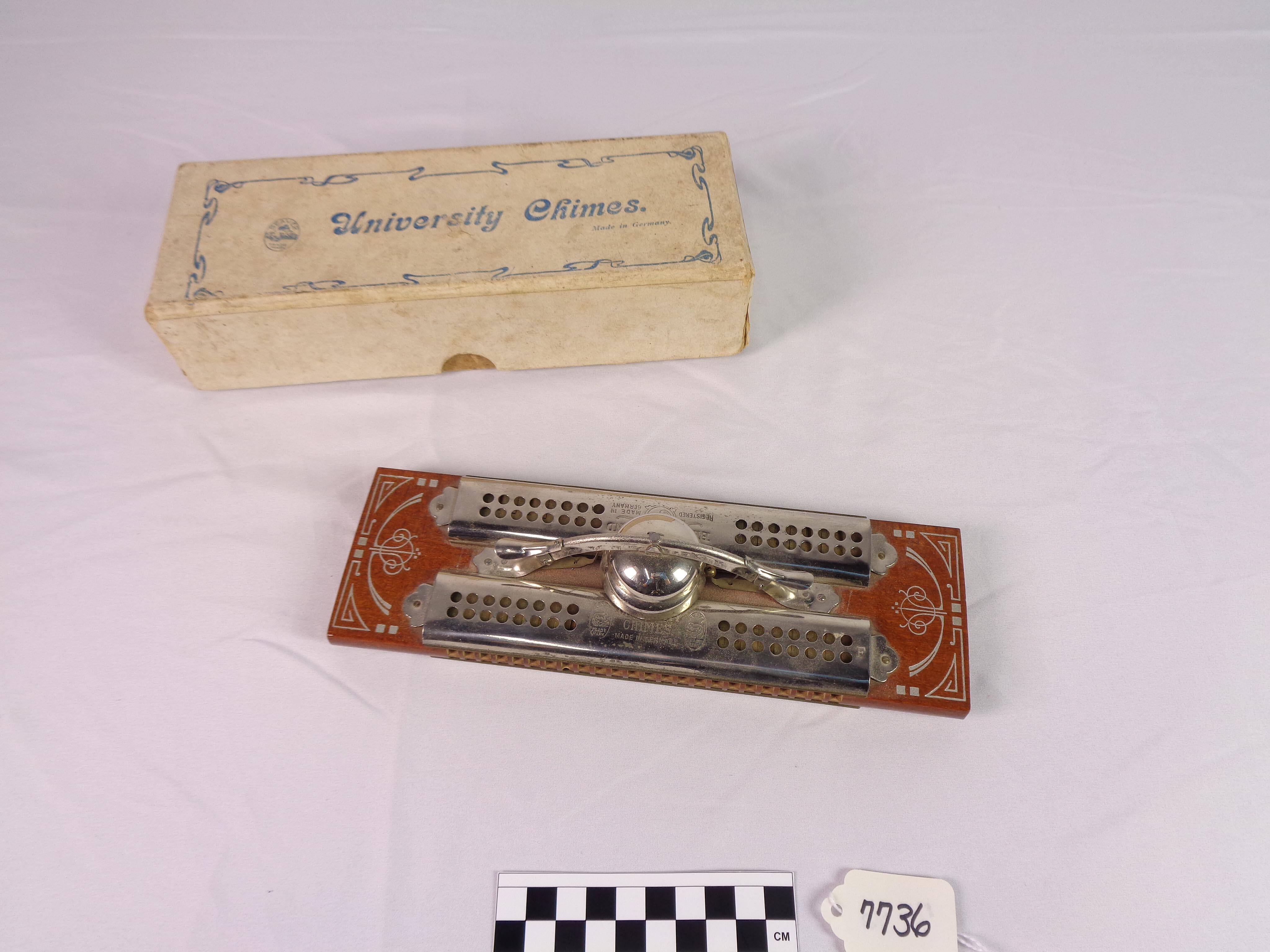 Double-bell harmonica, F, C