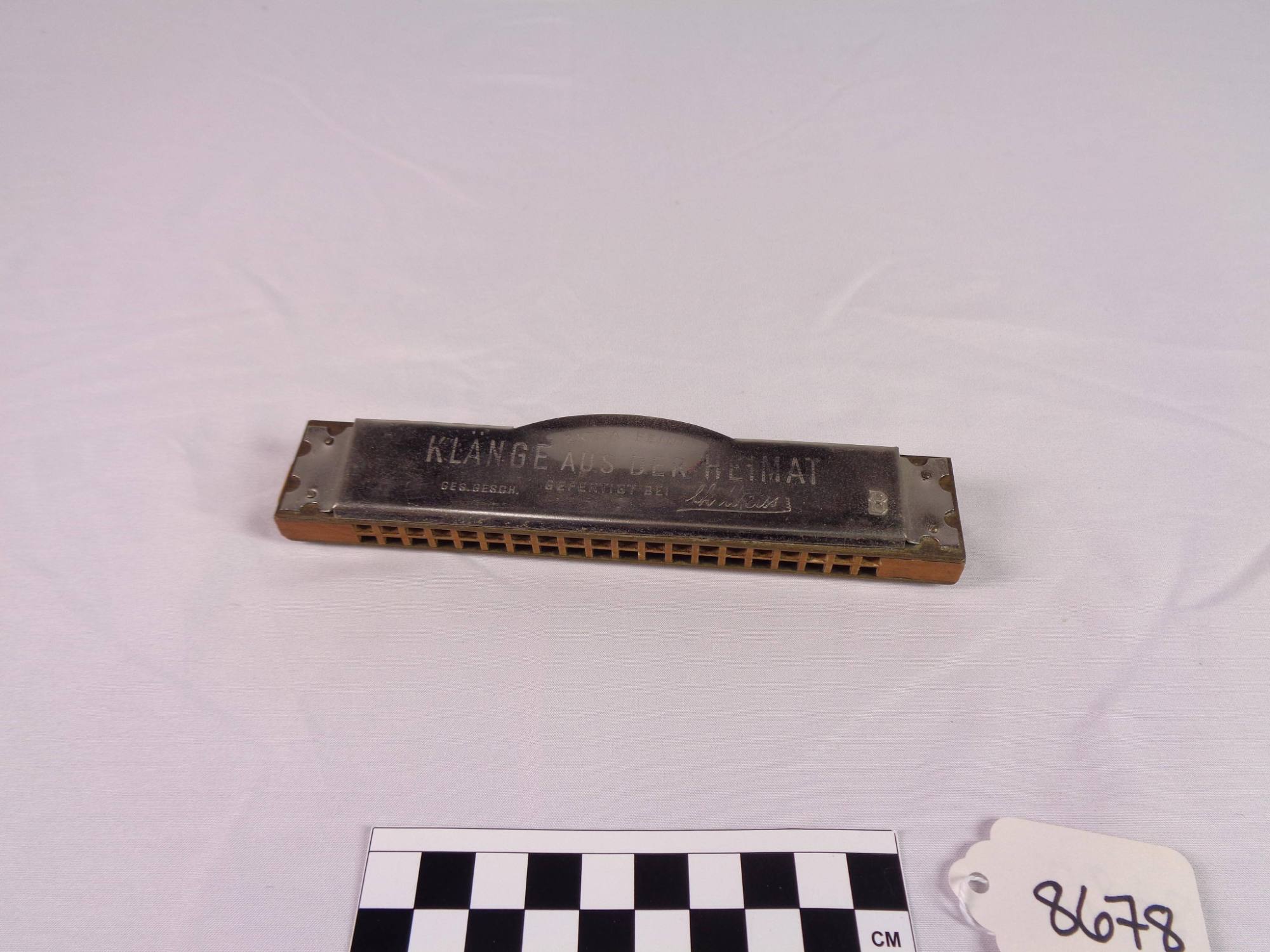 Diatonic harmonica, B