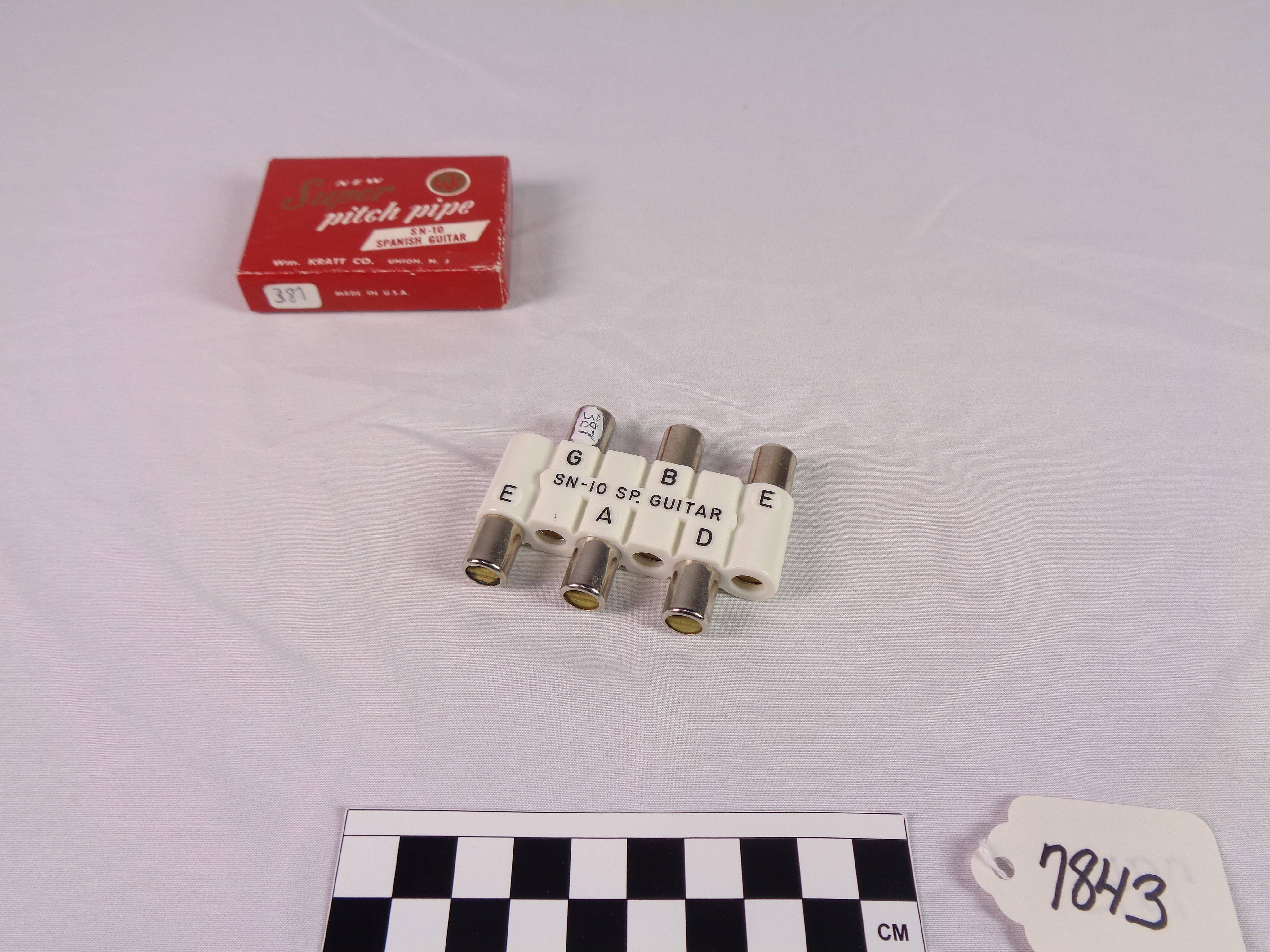 Pitch pipe, E, G, A, B, D, E