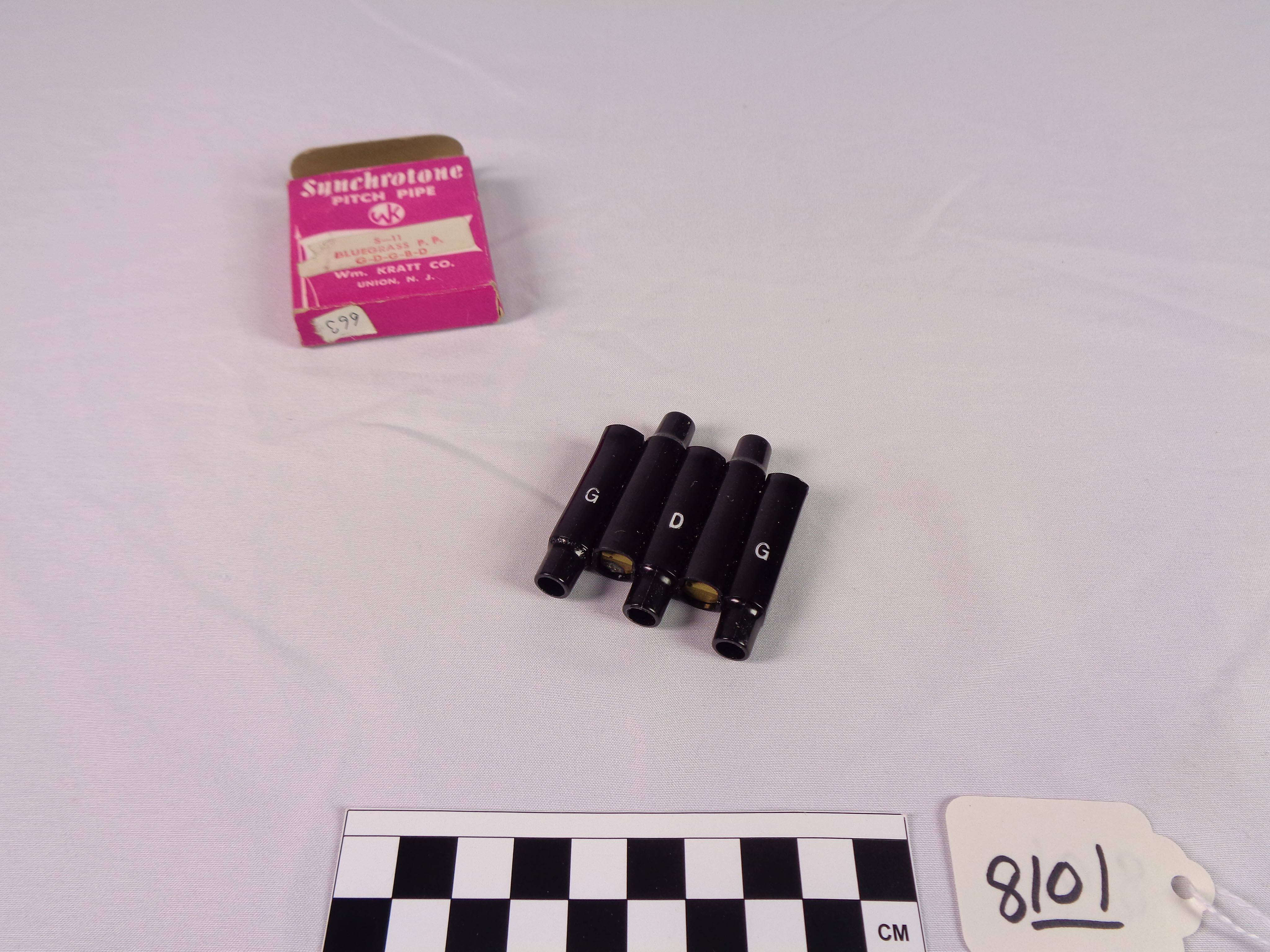 Pitch pipe, G, D, G, B, D