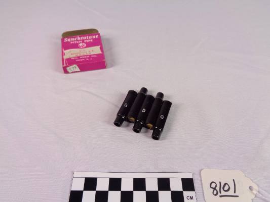 Pitch pipe, G, D, G, B, D