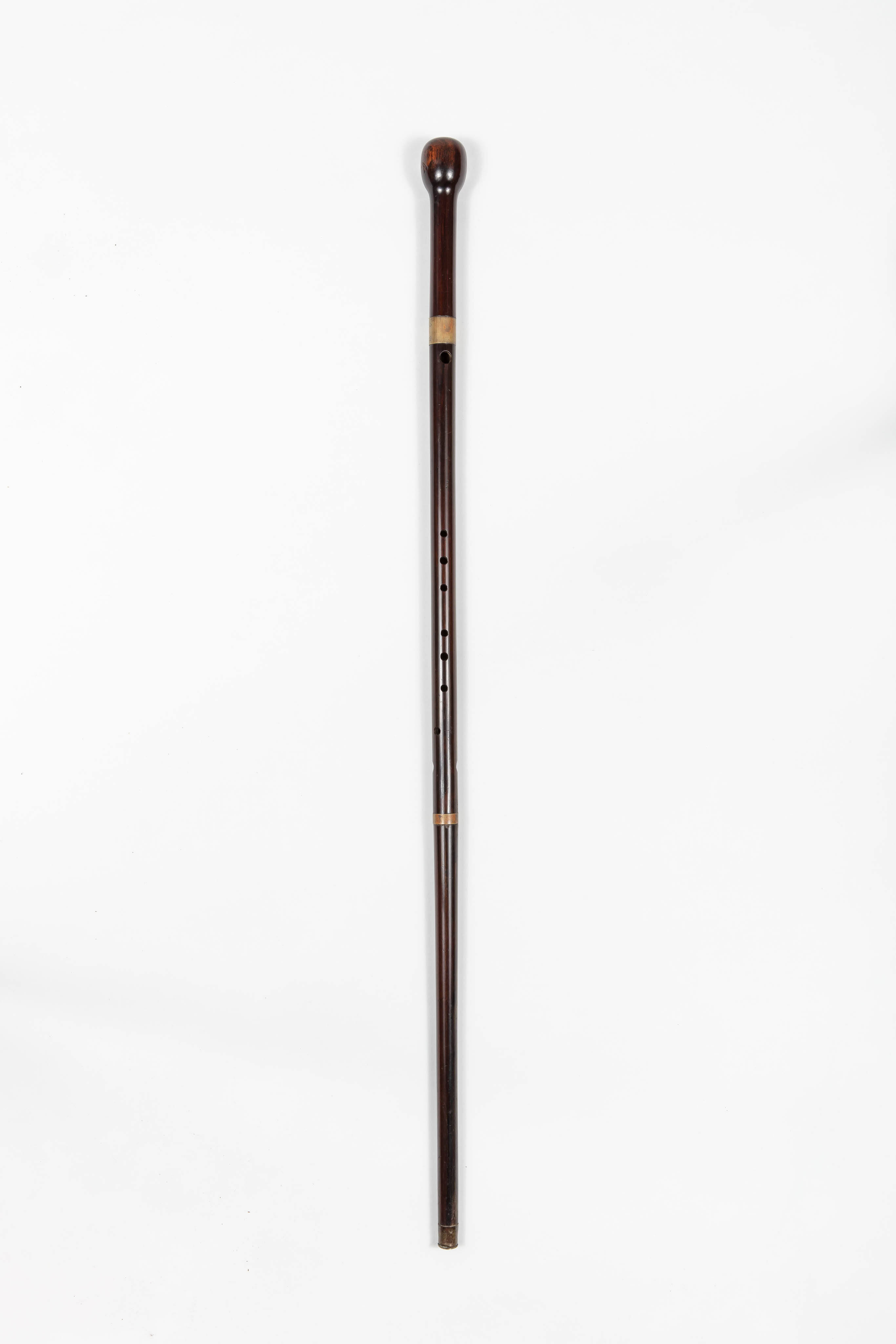 Walking stick flute in F