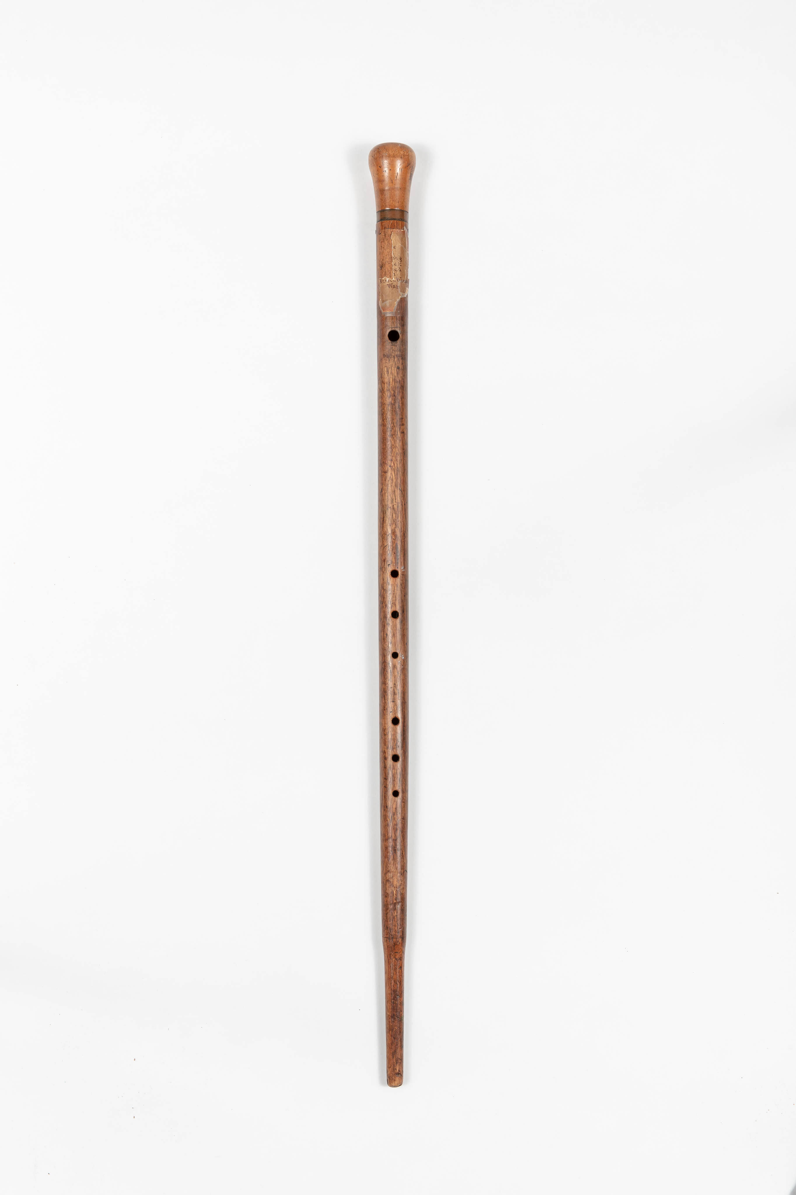 Walking stick flute in F