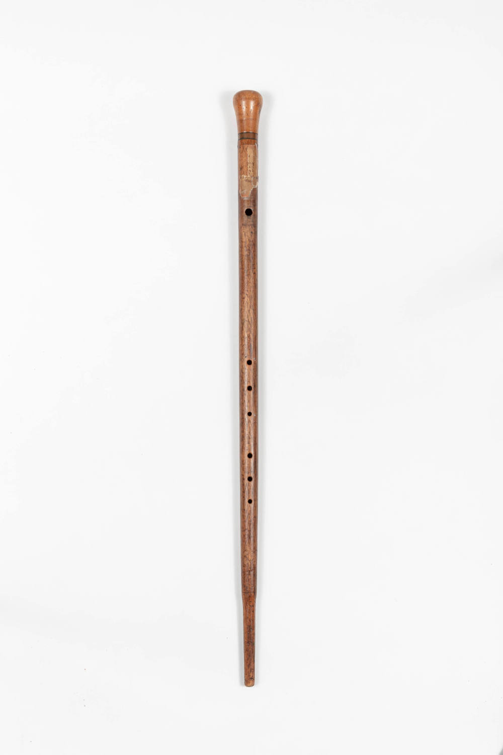 Walking stick flute in F