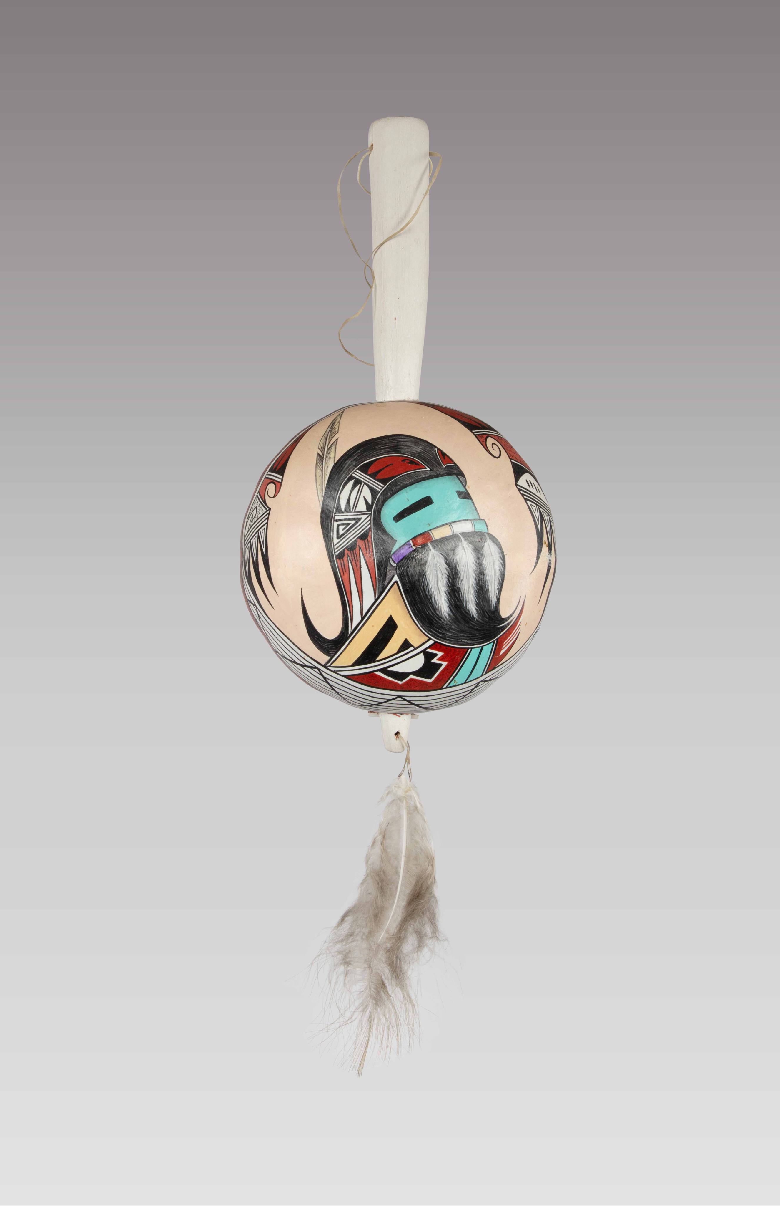 Gourd rattle